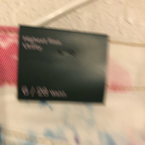 Wild Fable Straight Leg Carpenter TieDie Jean White Colorful - Picture 5 of 7